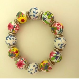 Angela Moore Spring Floral Bracelet